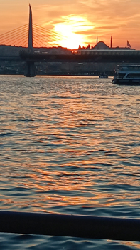 Sunset from the Galata Bridge