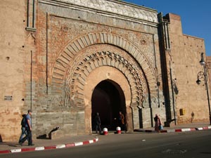 Bab Aganou Gate, Marrakech, Morocco