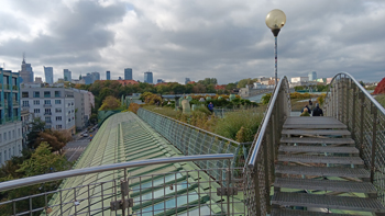 
University library roof, Warsaw