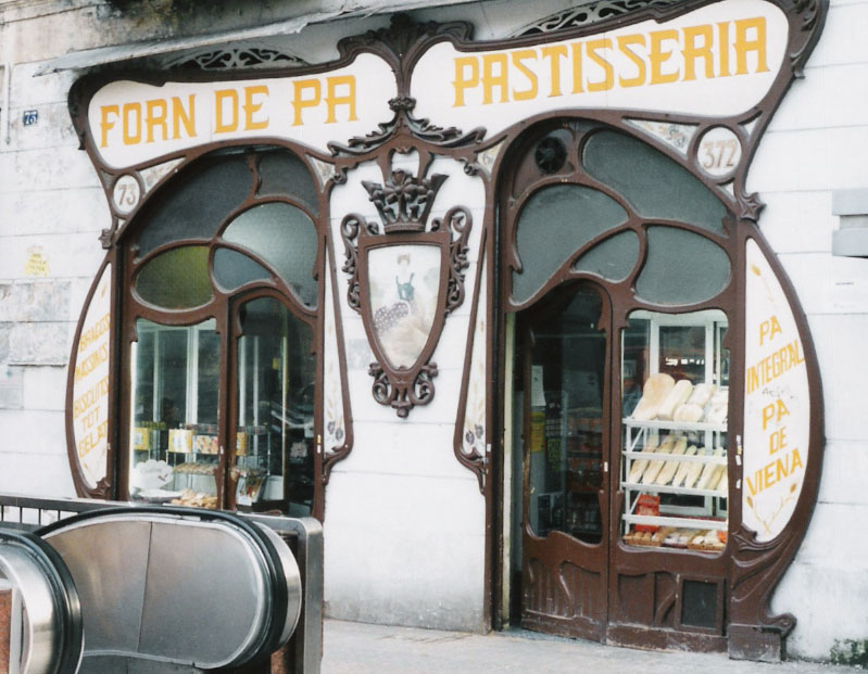 Art Nouveau Bakery, Barcelona