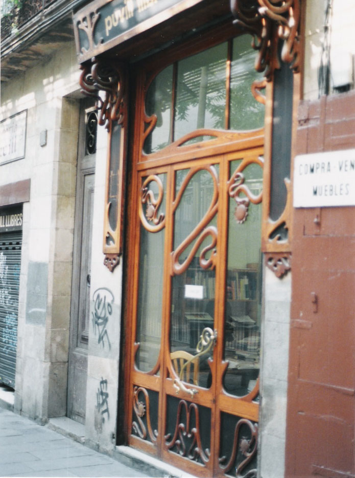 Art Nouveau Bookstore, Barcelona