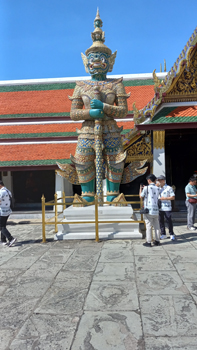 Spirit guarding palace, Bangkok, Thailand