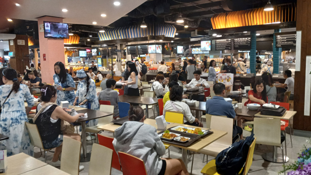 Food Court at Terminal 21, Bangkok, Thailand