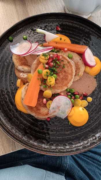 Deszka brunch plate, Budapest, Hungary