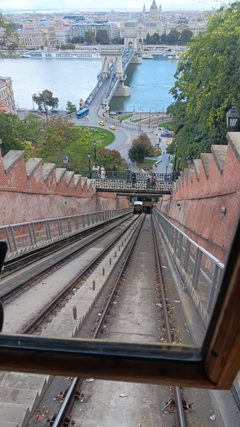 Funicular tram to the castle