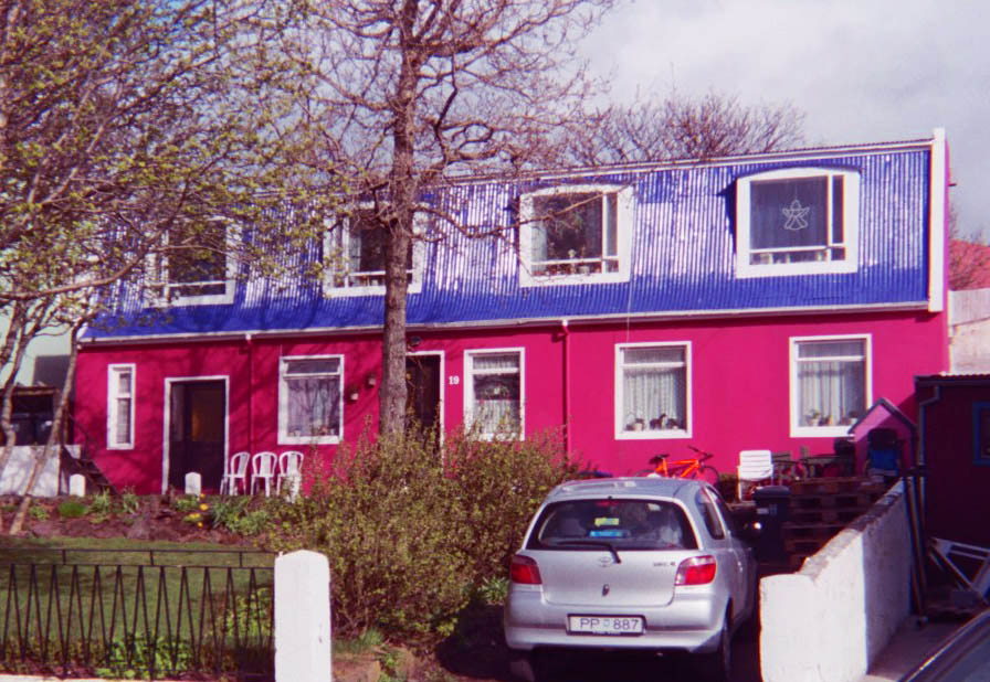 Typical Rekjavik homestead