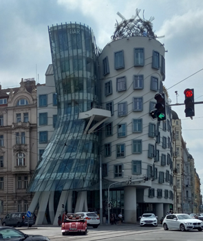 Gehry's Dancing Buildings, Prague, Praha