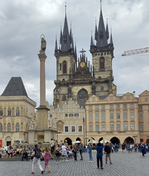 Town Square, Stare Mesto, Old Town, Prague, Praha, Czech Republic